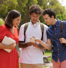 Students studying in Australia